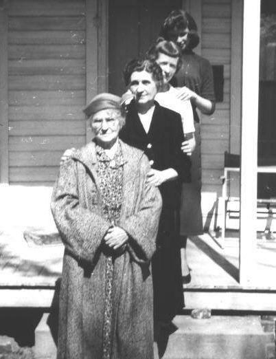 Grandma West, Grandma Sykes, Mother and Sidney