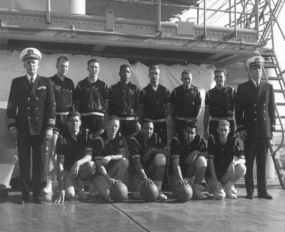 USS Jason BasketBall Team, 1962